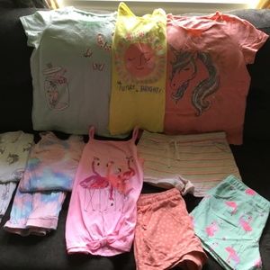 Carters girls size 14 bundle